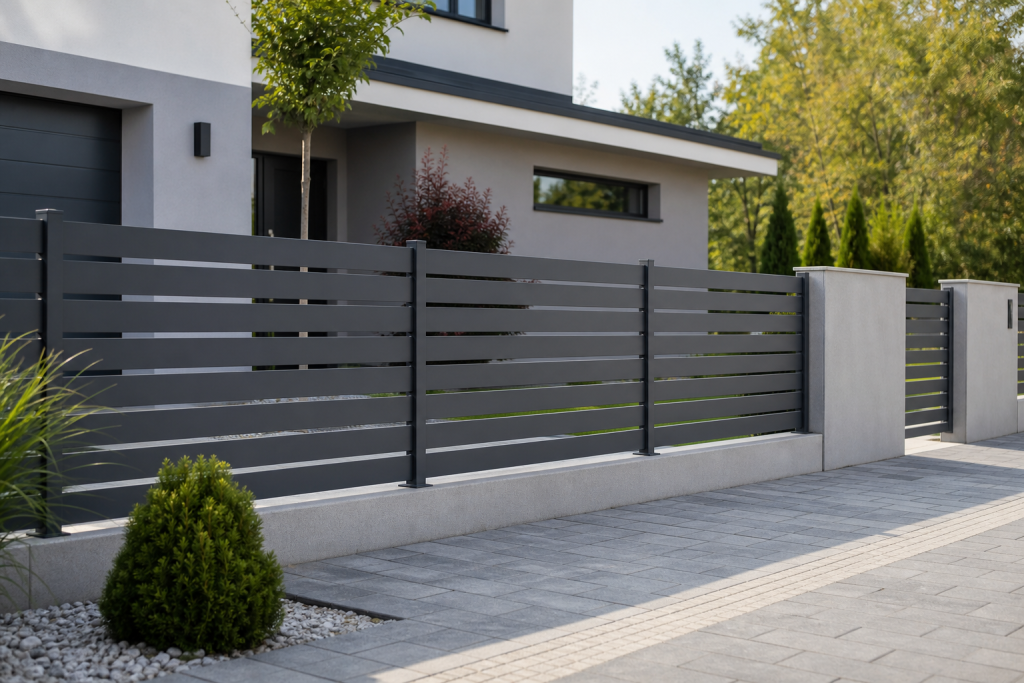 Moderne Metallzäune: 7 Vorteile für Haus und Unternehmen