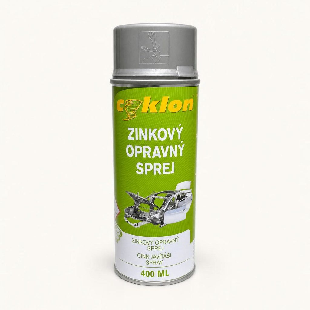 Zink-Farbspray 400 ml - Cokolon Lackspray fuer Metallzaeune und Gabionenzaeune