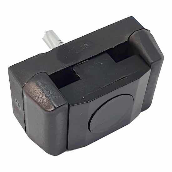Universalklemme für Pfosten 60×40 mm, ohne Fuß, schwarz
